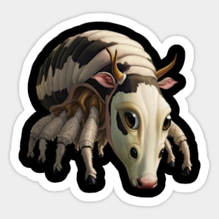 Dairy Cow Isopod Sticker